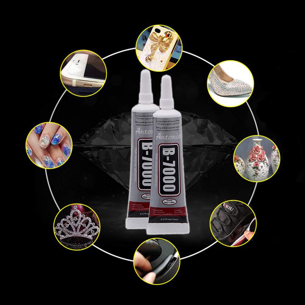 Новый промышленный клей B-7000 для ювелирных изделий на бампере телефона, 15 мл