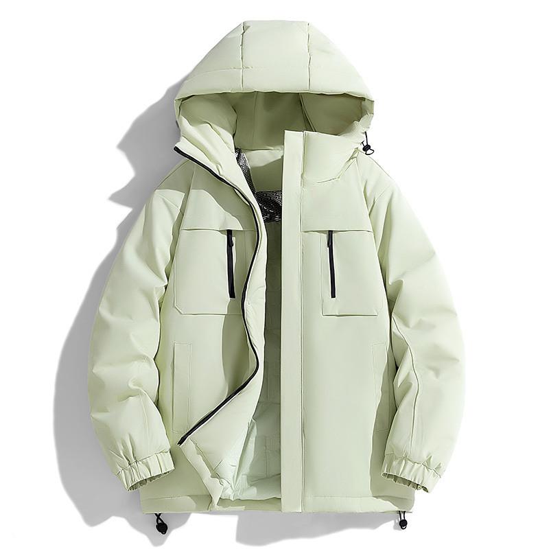 New Couples' Fashion Brand Windproof and Warm Cotton Jacket Men's Thickened Cotton Jacket Outdoor Jacket