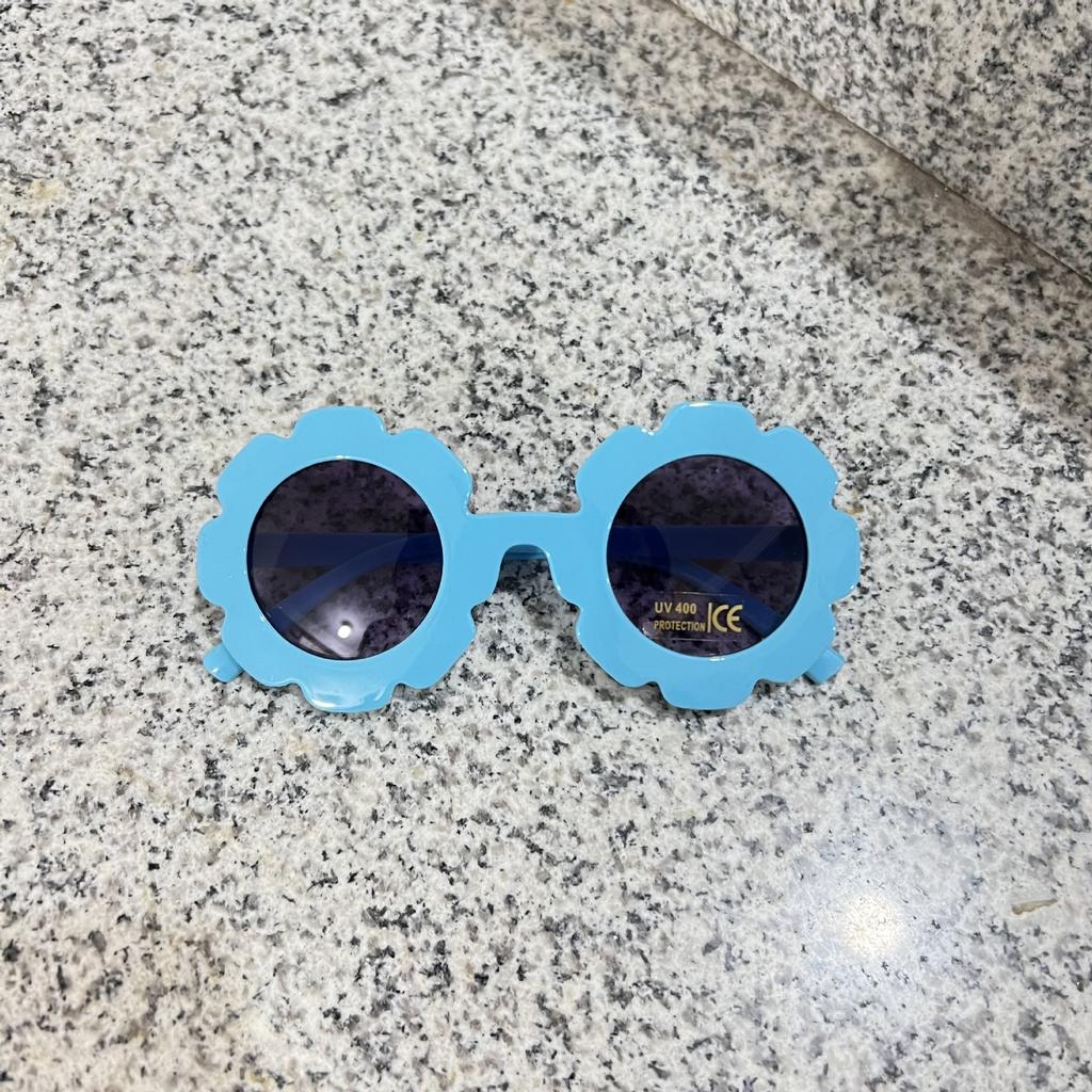 New Cute Children'S Frosted Glasses Color Series Baby Sunglasses