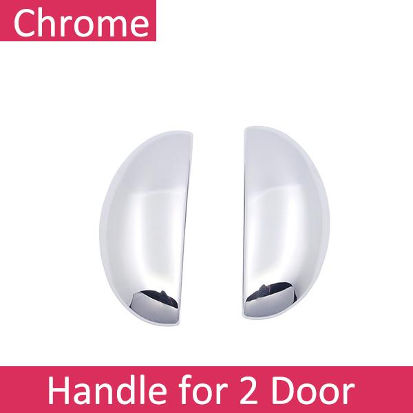 for Toyota Aygo MK1 2005 2006 2007 2008 2009 2010 2011 2012 2013 Chrome Door Handle Cover Exterior Trim Car Stickers Accessories
