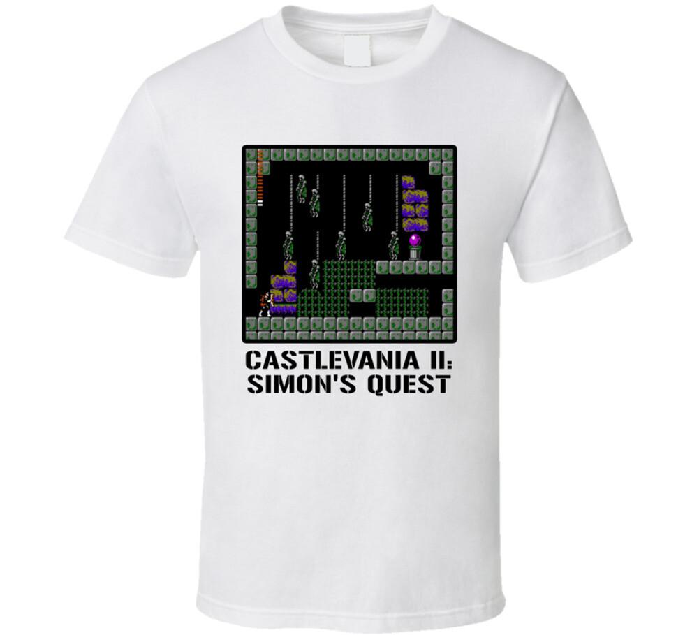 Castlevania Ii Simon's Quest Video Game Classic Retro Fan T Shirt