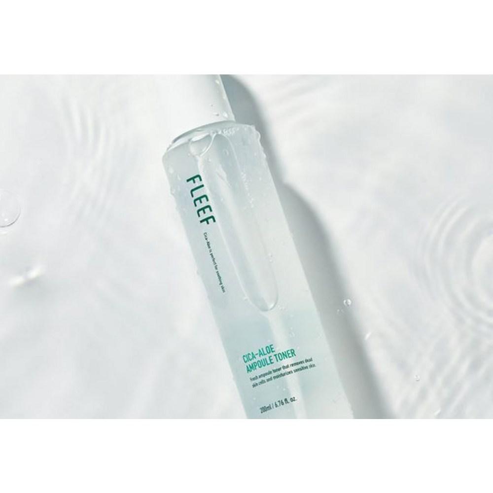 FLEEF Ампульный тонер Cica-Aloe, 200 мл, 2 шт.
