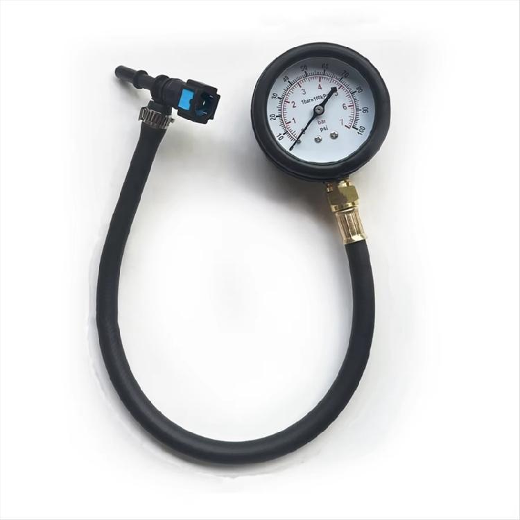 Gas Pressure Test Monitoring Tool With Quick Connector for DIY Vehicle Maintenance & Professional Use Accurate Readings