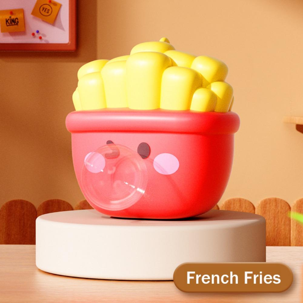 Silicone Pop Bubble Squeeze French Fries Hamburger Quick Rebound Stress-relieving Relaxation Relieve Anxiety Spit Bubbles