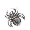European and American Fashion Rhinestone Elegant Gothic Pattern Spider Brooch