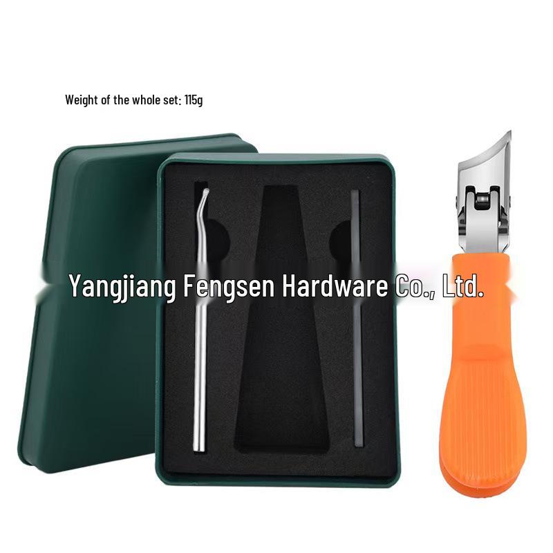 In-Stock Ultra-Sharp Oblique Edge Nail Clipper for Ingrown Nails - Special Eagle-Beak Nail Nippers with Extended Pedicure Dead Skin Scissors Tool.