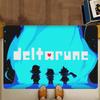 Игровой коврик для входа в RPG-игру Deltarune, моющийся, нескользящий, для гостиной, зоны дивана и кресел, кухонный, приветственный коврик