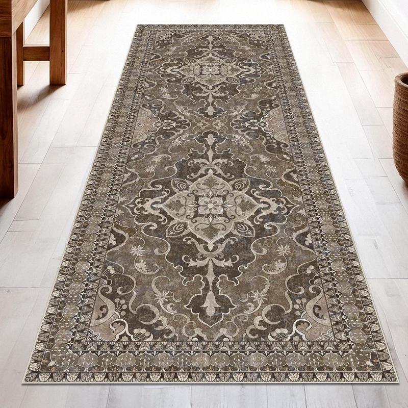 Living Room Sofa Carpet Moroccan Nordic Retro American Persian Bedroom Bedside Rug Stain-Resistant Home Decoration