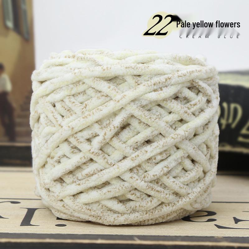 Толстая пряжа Ice Wool для вязания одеял, тапочек, шейных платков и шарфов