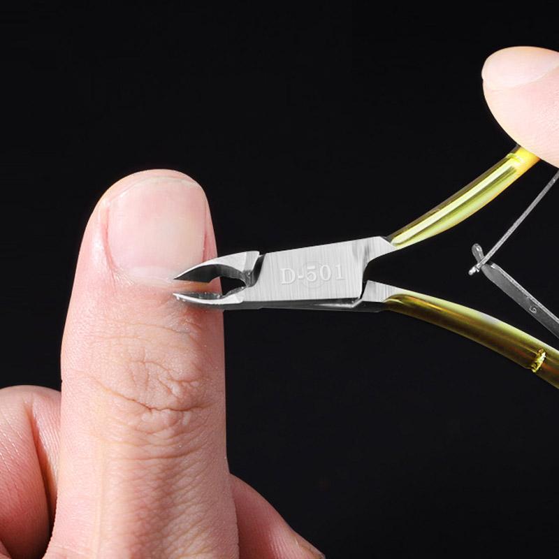 Ножницы для удаления омертвевшей кожи Маникюрные ножницы для пилинга Инструменты для дизайна ногтей Инструмент для удаления кутикулы Щипцы для кутикулы