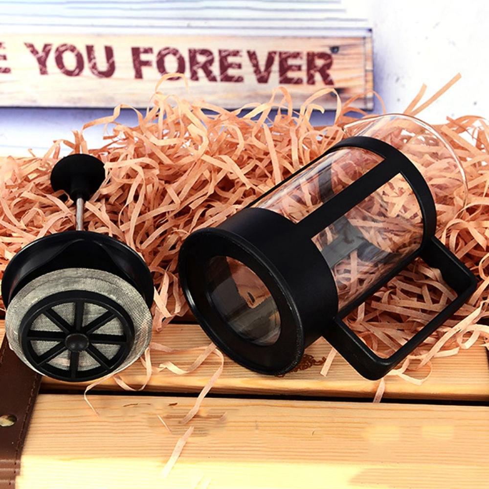 350 мл 600 мл 800 мл Боросиликатное стекло Утолщенный заварочный чайник Френч-пресс Чайник для чая Кофейник