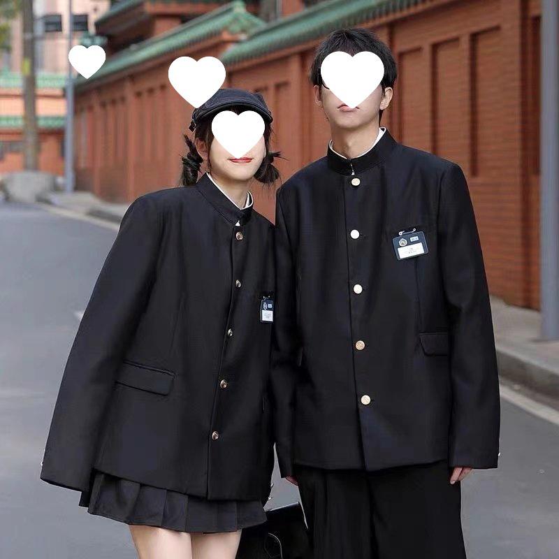 Японская школьная форма - Стильный хлопковый костюм для мальчиков в стиле хай-стрит