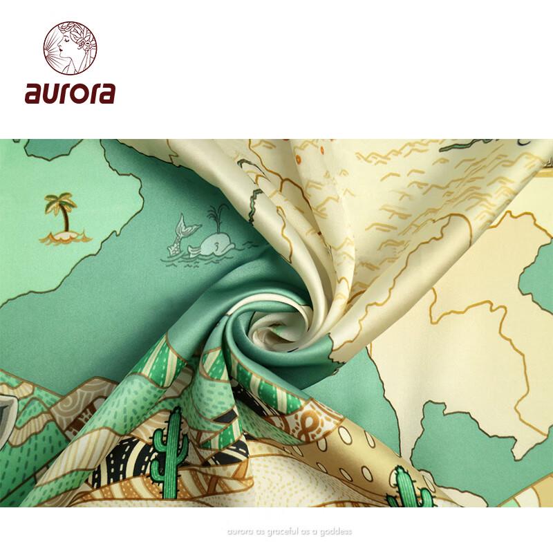 Aurora AS90S14M06TSL Silk Scarf
