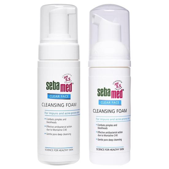 Пена для умывания SebaMed Clear Face, 150 мл и пена для умывания Sebamed Clear Face, 50 мл