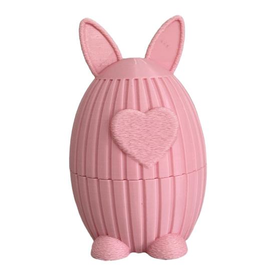 Candy Bowl 3D Printed Egg-Shaped Easter Decoration Kids Safe Smooth Surface Festival Ornament Holiday Treasure Hunts Party Favor