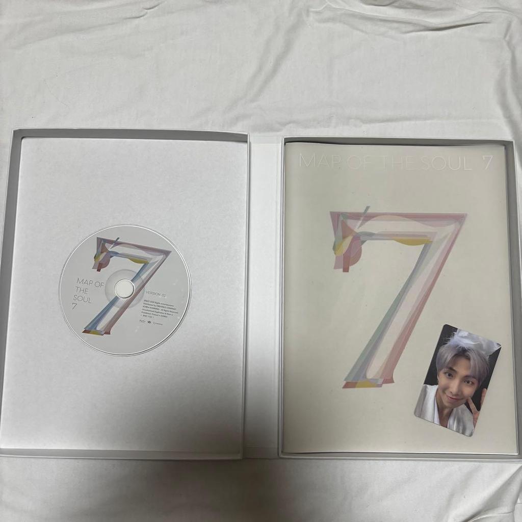 [Б/У] ВЕРСИЯ MAP OF THE SOUL 7 с прозрачным файлом