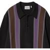 Carhartt WIP FW24 L/S Арло Поло Жаккардовая Полоска Флажок Дизайн Рубашка-поло с длинным рукавом Мужские топы I034032-2KF-XX