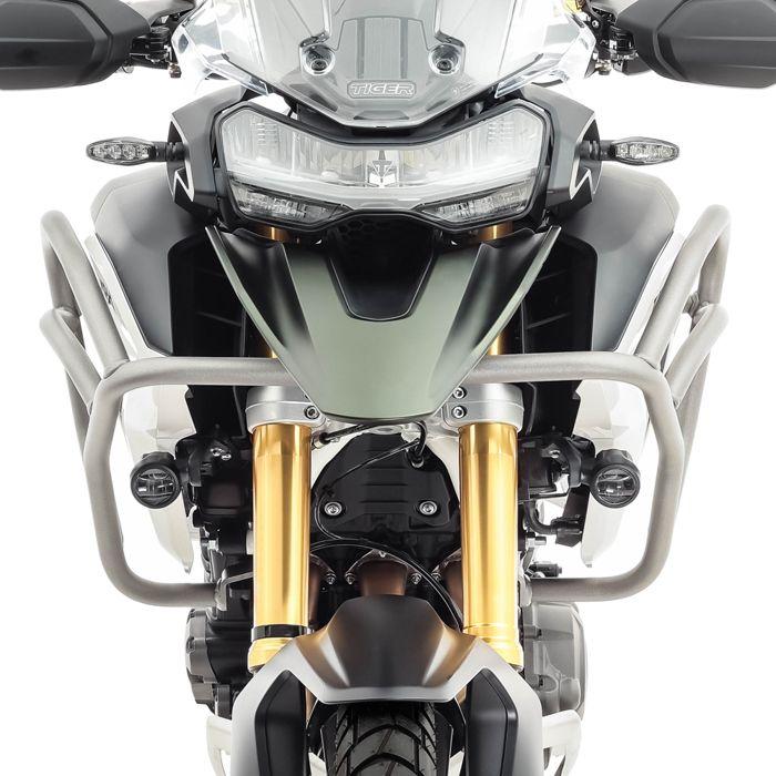 Pare carter haut pour Triumph Tiger 1200 GT/Pro 22-25 TG2 argent