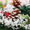 20/30/40cm Christmas Simulation Pine Wreath Christmas Tree Decoration Wreath Home Christmas Decoration Hanging Decoration