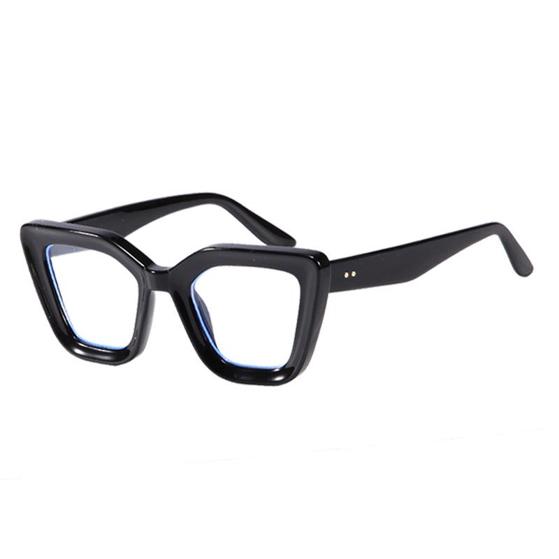 Reading Blue Light Filter Glasses Elegant Green Leopard Women'S Eyeglasses Presbyopia Magnifier Eyewear Square Thick Frames