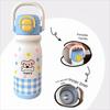 500ml Insulated Cup Large Capacity Thermos Water Bottle Cartoon Vacuum-insulated Bottle  Daily Use