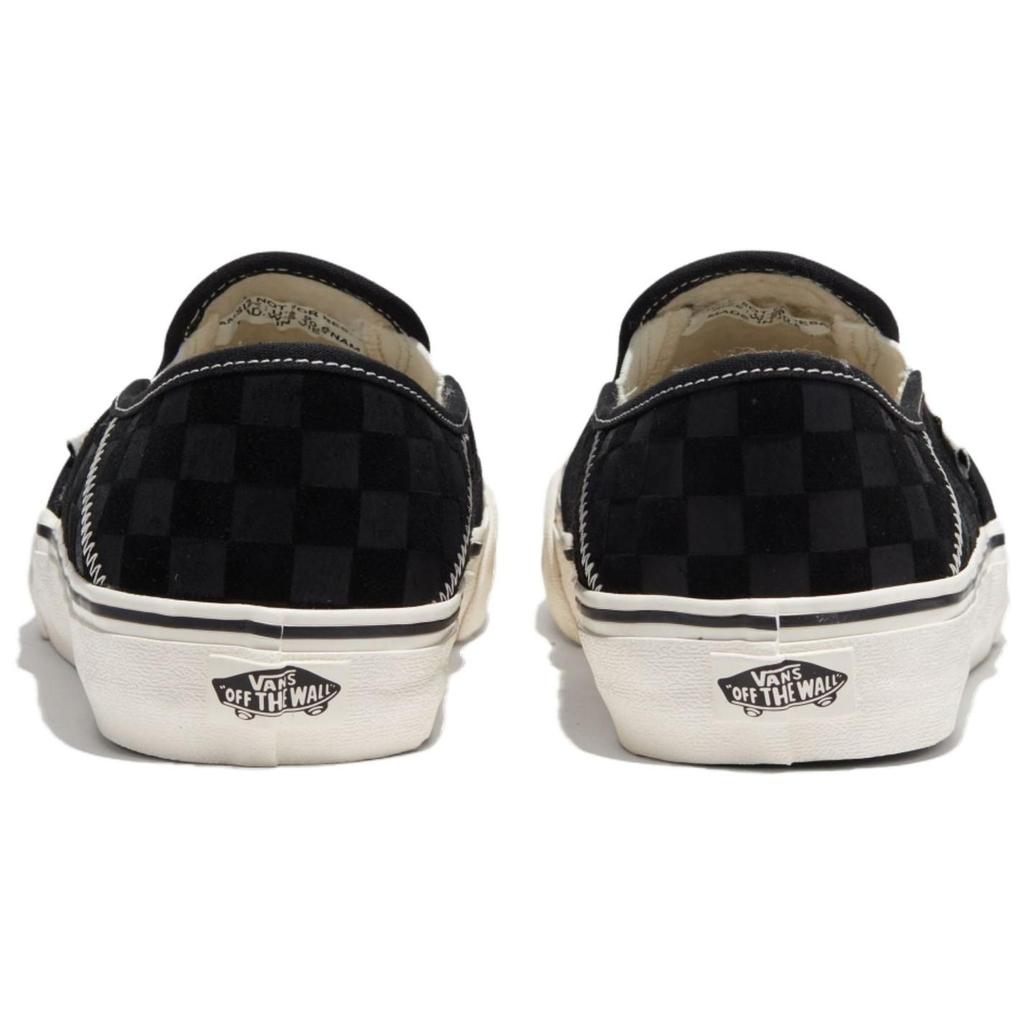 Vans Slip-On VR3 Round Toe Comfortable Warm Low-Top Skate Shoes Unisex Sneakers Black VN0A4BX8T5O
