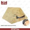 Zhong Que Solid Wood Wheel Chock