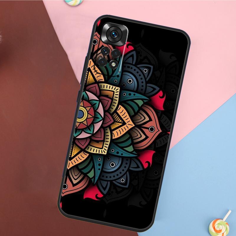 Чехол-мандала для Xiaomi Redmi Note 14 13 12 9 10 11 Pro 9S 10S 11S 12S Redmi 14C 10C 12C 13C