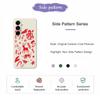 For Samsung Galaxy A17 5G Case Hand Drawn Christmas Pattern Printing Straight Edge TPU Phone Back Cover