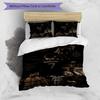 Ronaldo's Uefa Champions League Glory Bedding Set, Breathable Duvet Cover with Pillowcases, Soft Bed Linen for Bedroom Home Decoration, Perfect Festiv