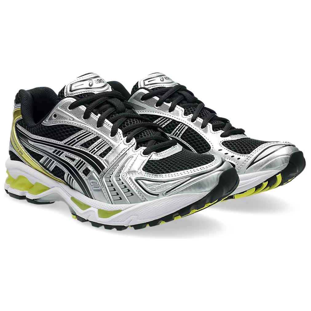 Asics Gel Kayano 14 Black Lemon Spark Unisex Sneakers 1203A537-001