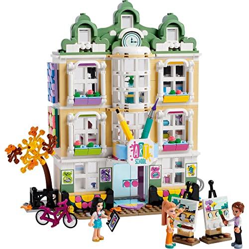 LEGO Friends Emma's Art School 41711 Toy Block Present Art Painting Pretend Play Girls 8 years old and up