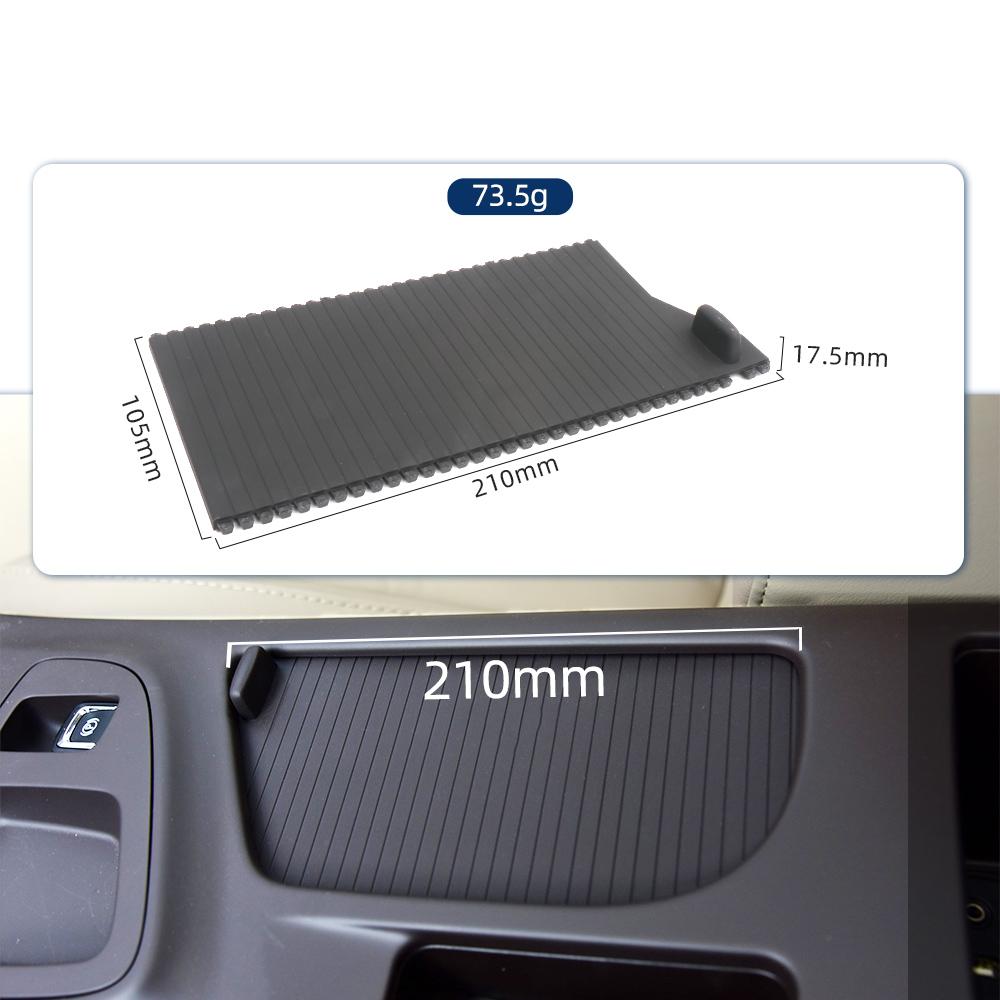 For Buick Regal Center Console Water Cup Holder Slide Roller Blind Cover Curtain Accessories 2009-2015 22743354 Black Coffee