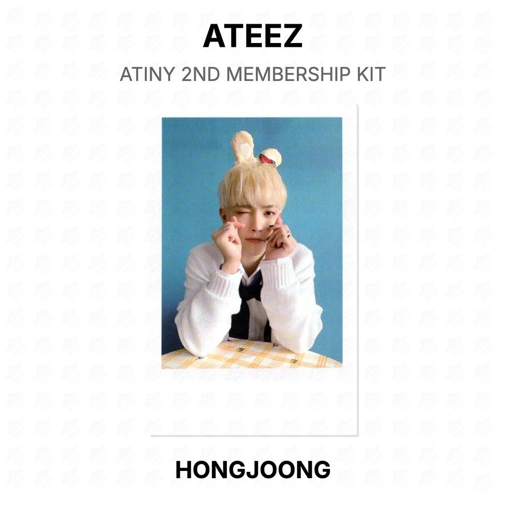 ATEEZ ATINY 2-й Набор Члена Клуба Официальная Фотокарточка