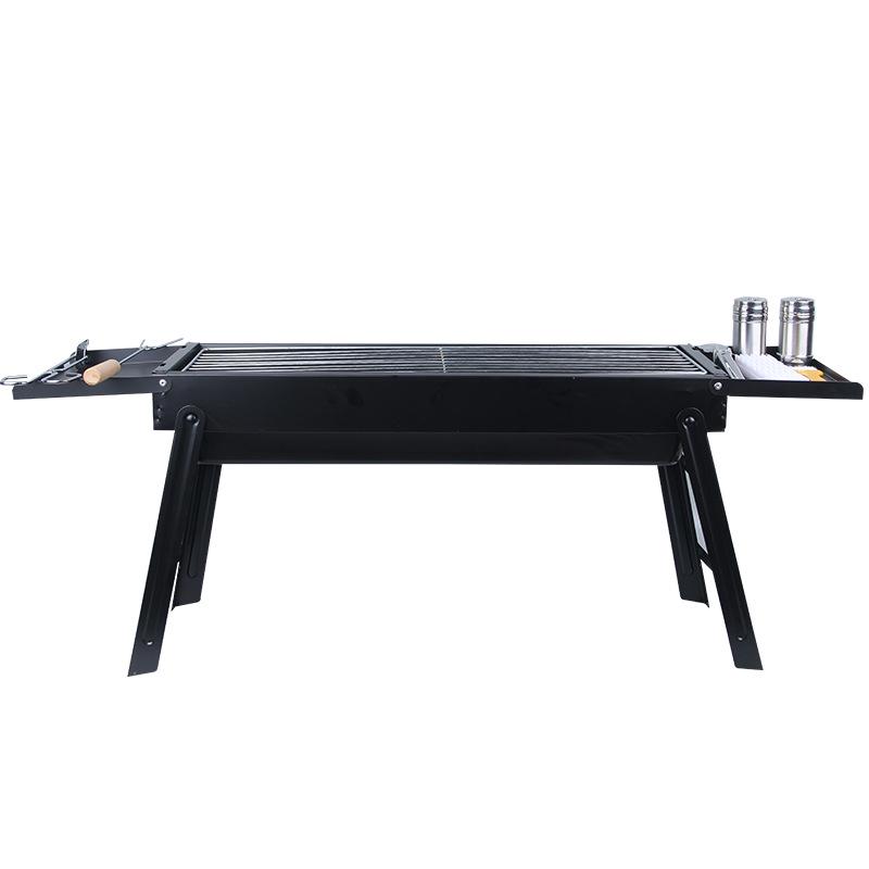 Портативный уличный складной угольный гриль-барбекю