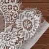 White Lace Table Runner French Wedding Table Cloth Family Table Decoration 36x300cm