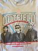 Черная футболка унисекс с участниками группы The Outfield