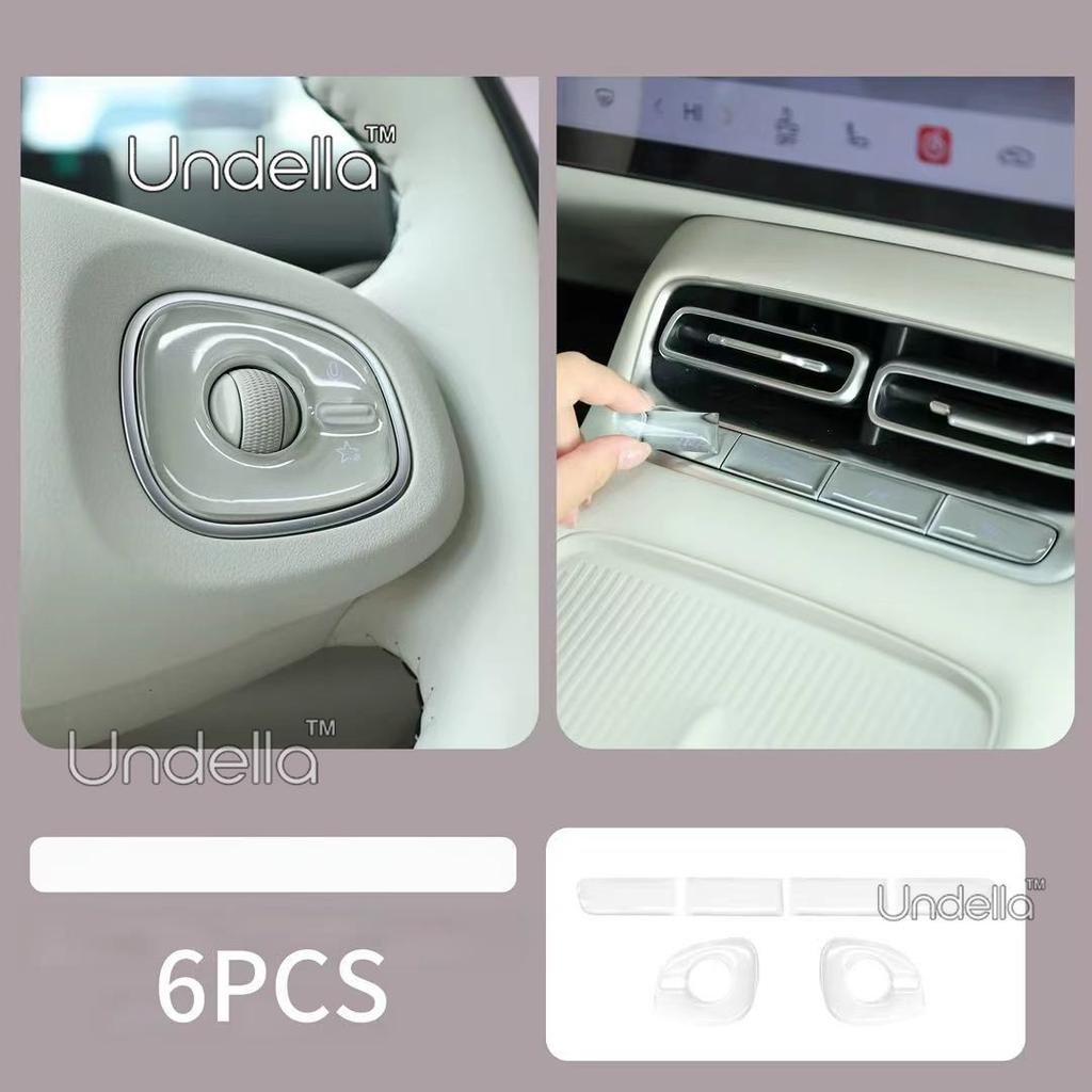 Fit for NEVO Q05 Changan Q05 E06 2026 2027 Car Interior Protection Film TPU Transparent Steering Wheel Buttons Trim Accessories