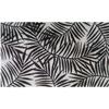 Entrance Mat - HOME MAISON - Black White Herbarium - 45 X 75 Cm - Synthetic - Modern