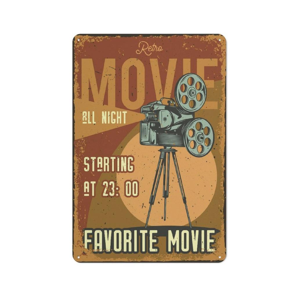 1Pc Vertical Metal Wall Sign Vintage Style 2030cm Or 3040cm Tin Poster For Bar Garage Home Wall Decoration