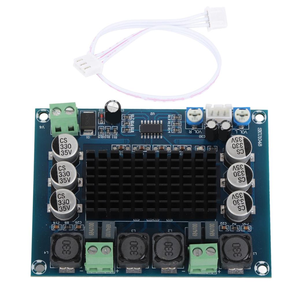 Power Amplifier Board Digital 2 Channel Electronic Module TPA3116D2 DC12x26V 120W XH‑M543
