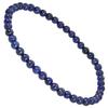 Lapis Lazuli Slim Bracelet 4mm S Power Stone Ladies Prayer Beads Bracelet Ladies Stackable Simple [Shinjuku Ginnokura] Approx. 16.5cm (Women's Size)