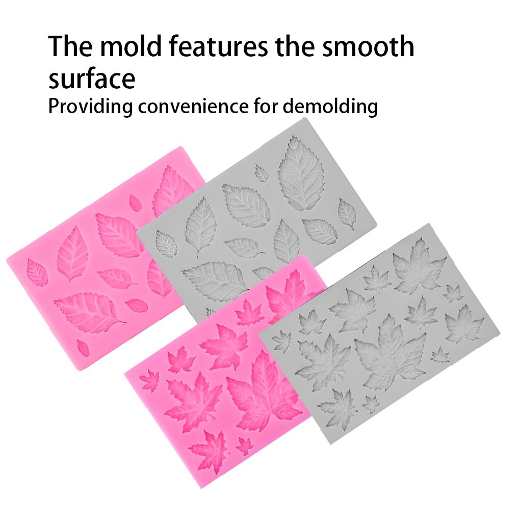 Листья силиконовые формы реквизит для выпечки инструменты шоколад сахарные формы для выпечки инструмент для украшения десертная форма