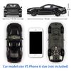 1/24 Scale Welly 2015 Ford Mustang GT Alloy Car Model Diecasts Metal Toy Vehicles Car Model High Simulation Collection Childrens Gifts