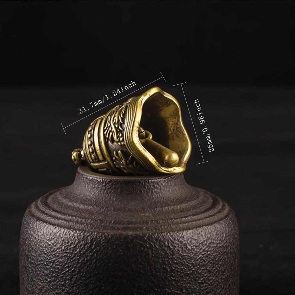 Набор из 2 предметов, декоративный подвес в форме колокольчика, ретро декоративное украшение ручной работы, ретро декоративный уникальной формы в виде колокольчика, подвесное украшение