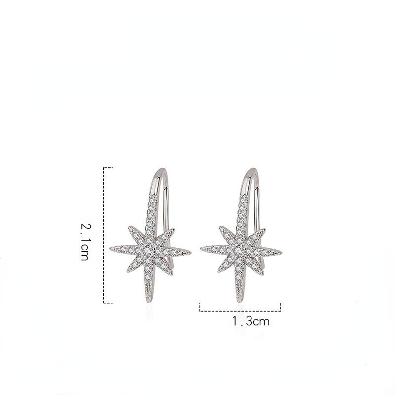 Sace Gems Классические серьги с цирконом из медного сплава для женщин, подарки на свадьбу