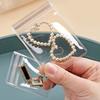 100Pcs Jewelry Bags Anti Oxidizing Earrings Necklace Bracelet Storage Pouch Moisture-proof Packaging Bag