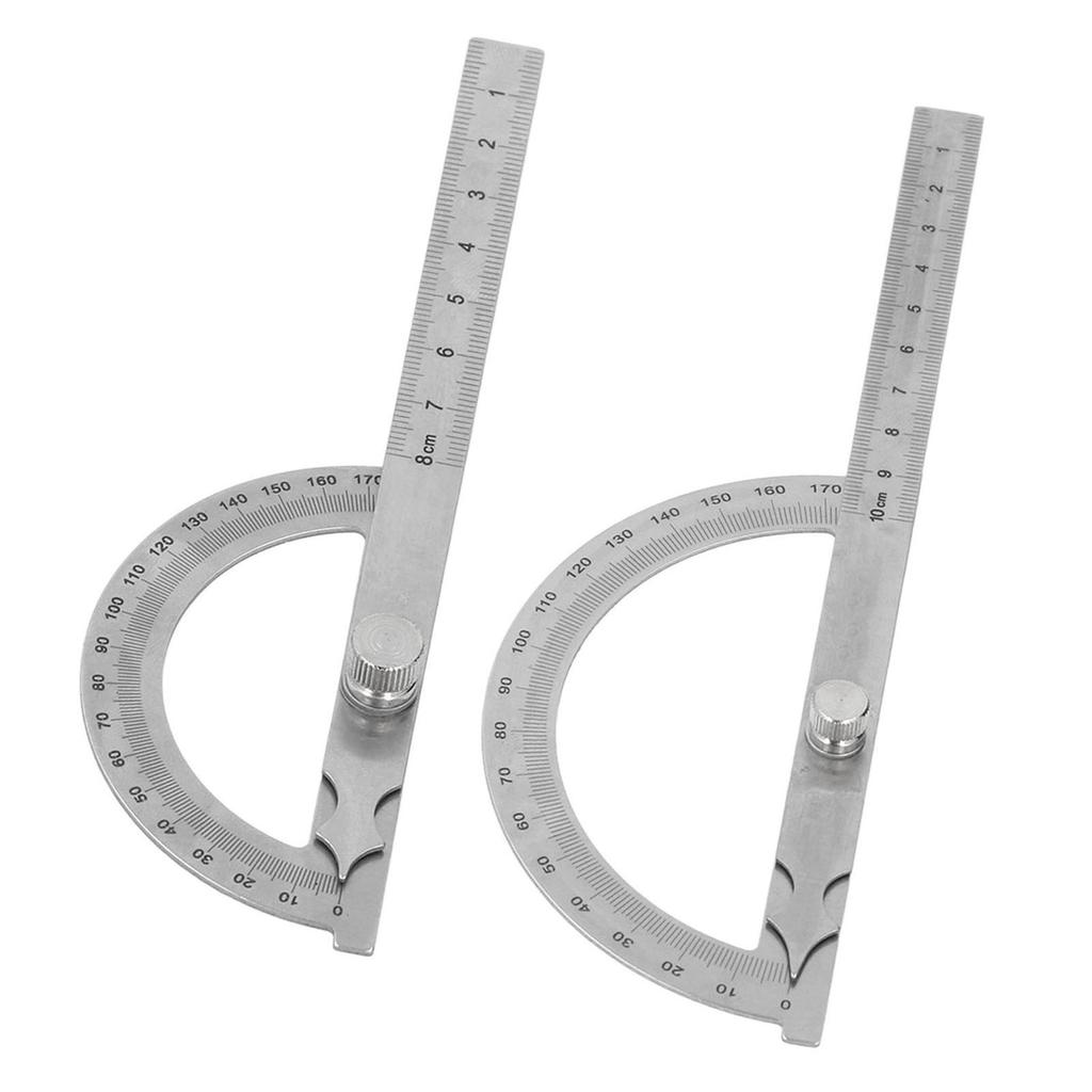 Транспортир из нержавеющей стали, высокоточный многофункциональный угломер на 180°, угломер, искатель