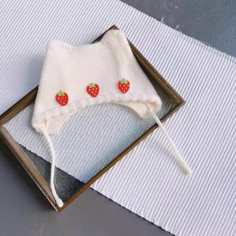 Autumn/Winter Baby Hat Cute Men Women'S Knit Wool Cap Princess Hat Breathable For Infants And Toddlers Fashionable Hat