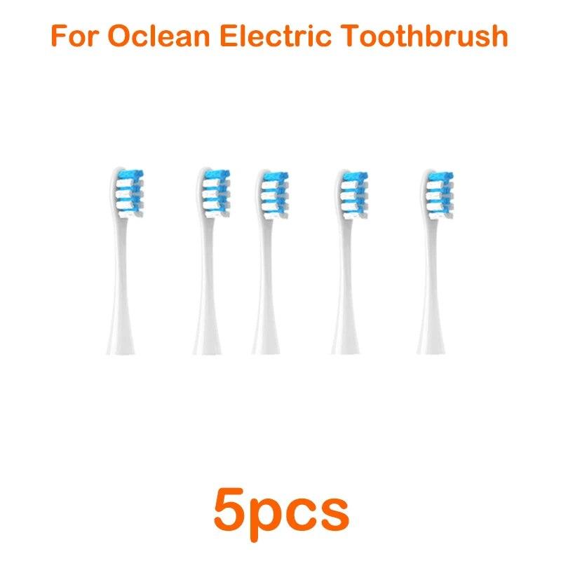 5 шт. сменные насадки для электрических зубных щеток Oclean для Oclean X Pro/X/Z1/F1/One/Air 2 насадки для электрических зубных щеток Sonic